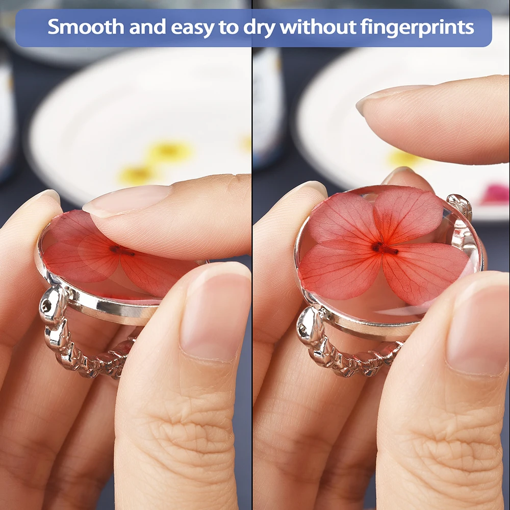 UV Resin Glue Epoxy Resin UV Lamp High Transparency Quick-Drying For DIY Crystal Jewelry Handicrafts 25g/50g/100g/120g/200/250g