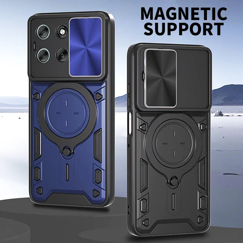 Funda Protectora Antigolpes con Protección de Lente para Motorola Moto G06 G56 G67 G86 5G G15 G35 G55 G75 G85 G04 G24 G54 G84 E14 E15