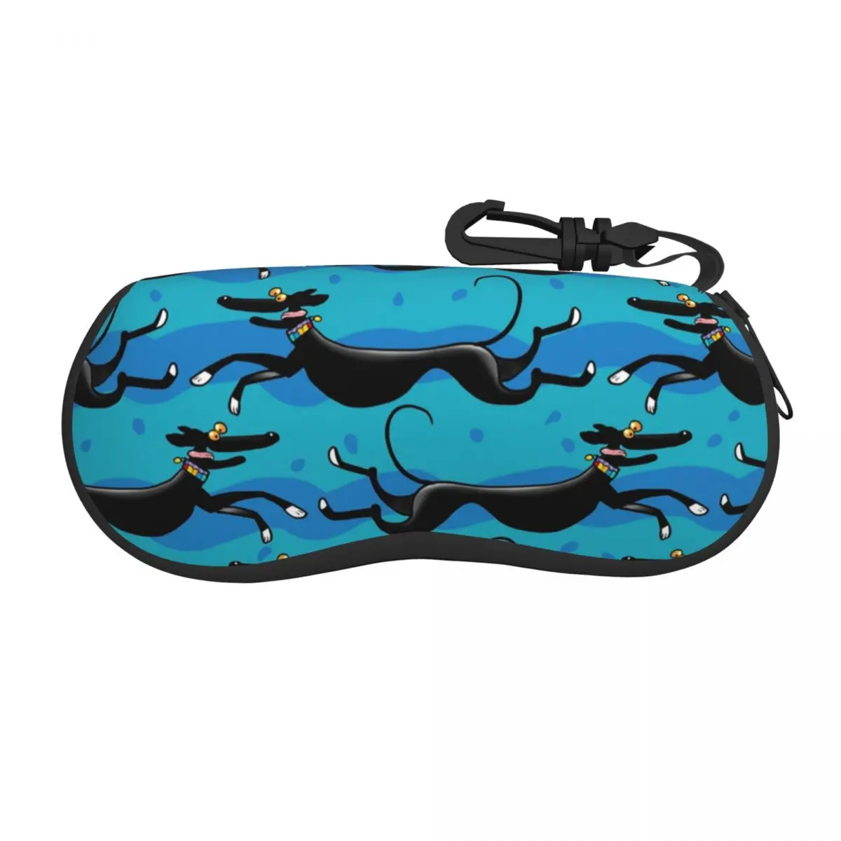 Sighthound Whippet Puppy Shell Eyeglasses Protector Cases Fashion Sunglass Case Greyhound Glasses Pouch