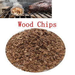 Wood Chips for Smoking 125g/bag Apple Cherry Oak Hickory Smoked Sawdust Outdoor Smoker Fumigation Box Bacon Wood BBQ Accessories