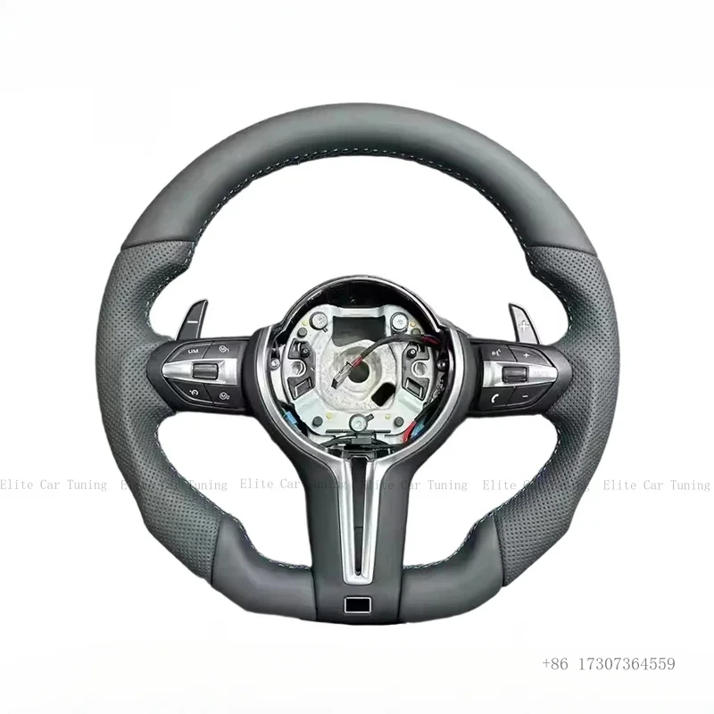 

Steering Wheel FOR BMW F Series F10 F20 F25 F30 F32 F33 F34 F35 F36 E70 E71 M3 M5 X1 X3 X4 X5 (Customizable)