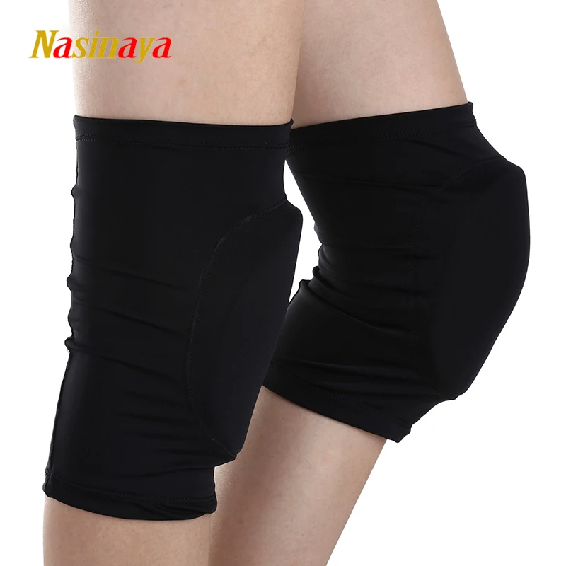 Funo Nylon Fleece-lined Skating Knee Pads for Children And Adults Figure Skating Protective Gear Ice Sports Equipment Anti-fall
