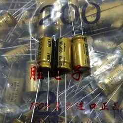 5PCS 100UF 100V fever audio capacitor 100V 100UF 10X20 FW gold shell