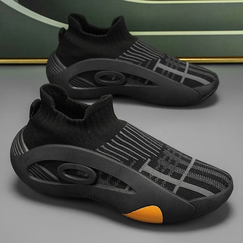 

Мужская обувь с дышащей сеткой, дизайнерские кроссовки, кроссовки, мужские вязаные спортивные повседневные лоферы, мужские кроссовки, tenis de hombre
