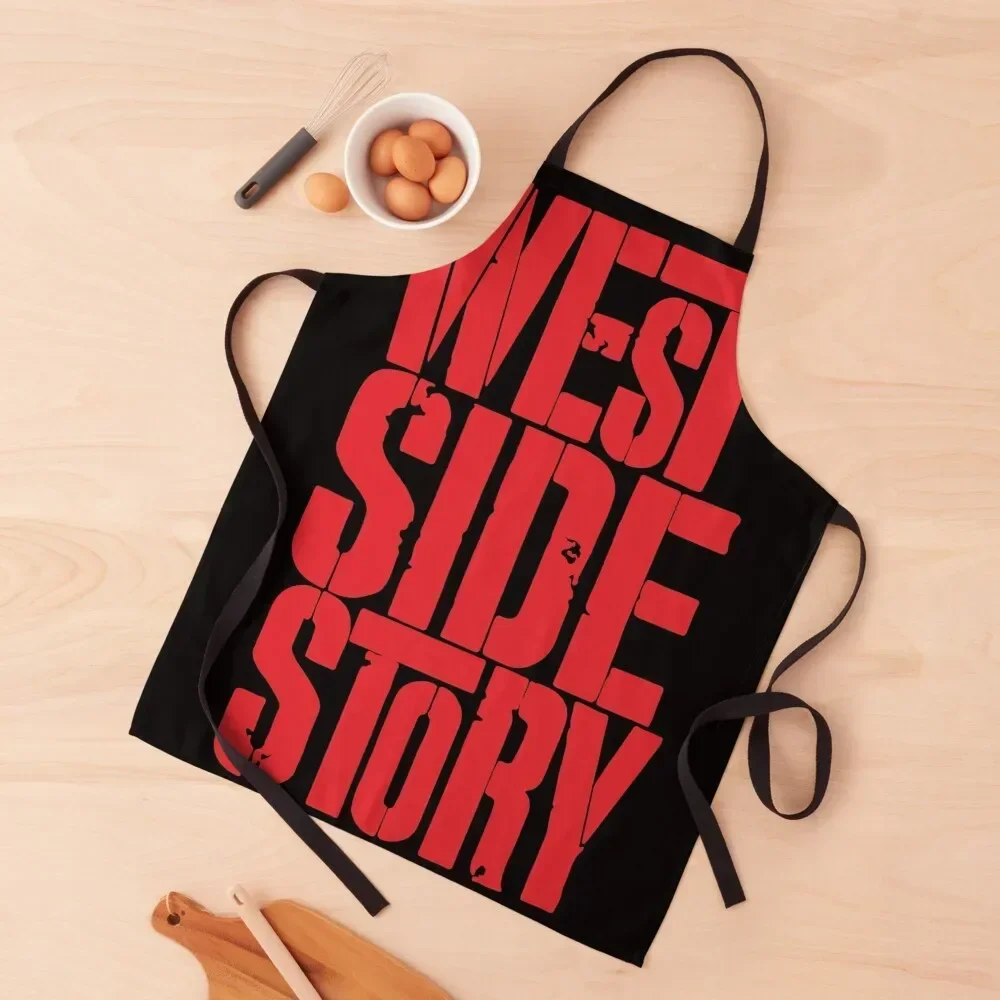 

West Side Story Logo Apron men's barbecue household woman Apron