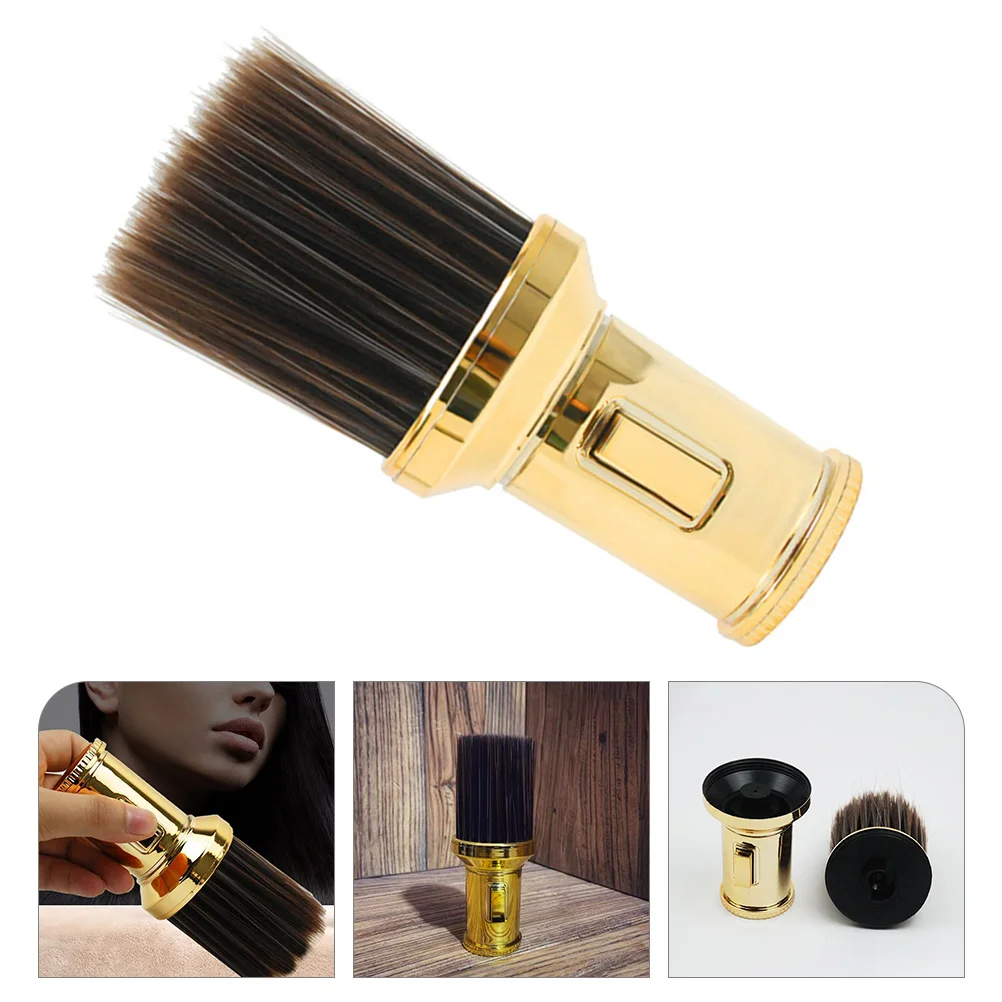 

Hairdressing Neck Duster Body Powder Brush Barber Cleaning Male Shaving Man Mens