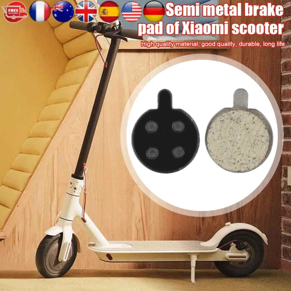 

1 пара фрикционных дисковых тормозных колодок для электрического скутера для M365 Pro