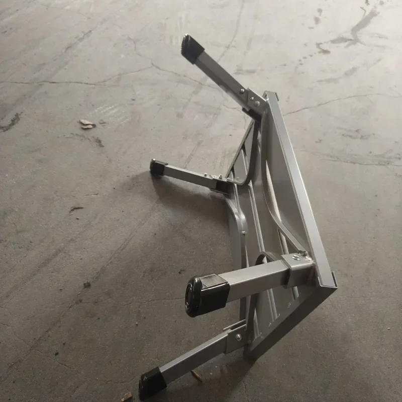 Aluminum Alloy Folding Stool for RV Picnic Portable Four Legged Small Seat One Step Ladder Lightweight Outdoor
