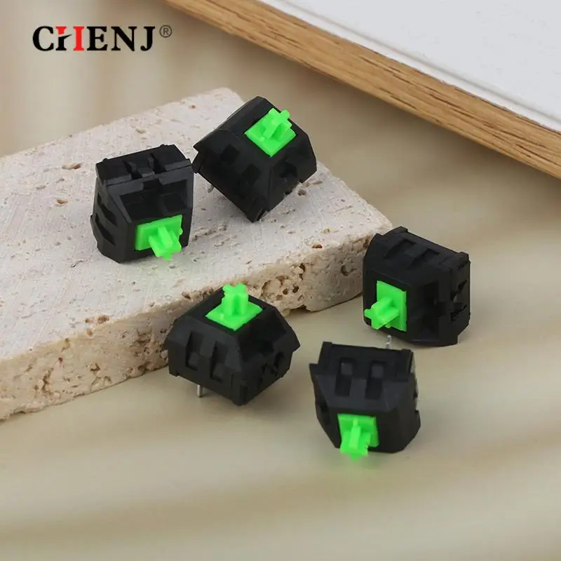 Green RGB switches for Razer blackwidow Chroma Gaming Mechanical Keyboard and others with 4pin led switch