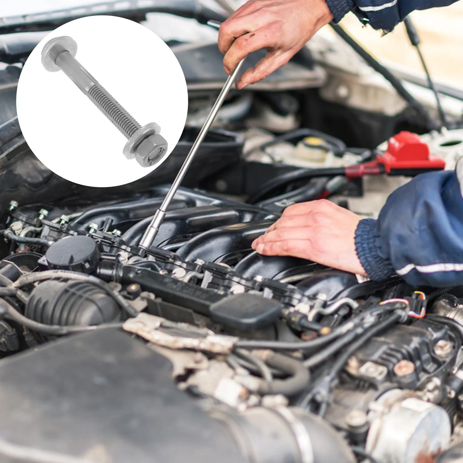 

Rear Suspension For Lower Control Repair Durable Front Pivot Bolt Replacement Car Front Arm Mounting Hardware Suspension