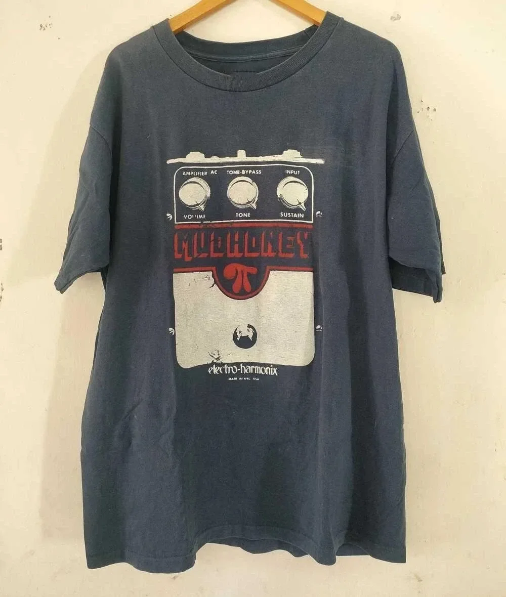 Maglietta Vintage Mudhoney Sub Pop Band Basic Nera Unisex Riintinta S-4XL-image