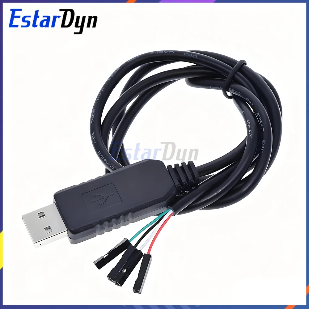 Adattatore da USB a TTL Aggiornamento PL2303HX - Cavo lampeggiante 9 in 1 per la riparazione di dispositivi Android del router Arduino