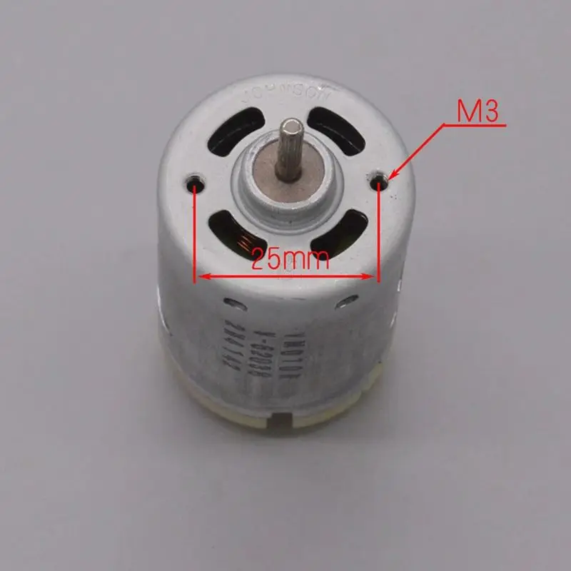 540 DC motor, 6V-12V DC carbon brush motor 10000 - 20,000 rpm/min For five-stage rotor Hand-made vacuum cleaner