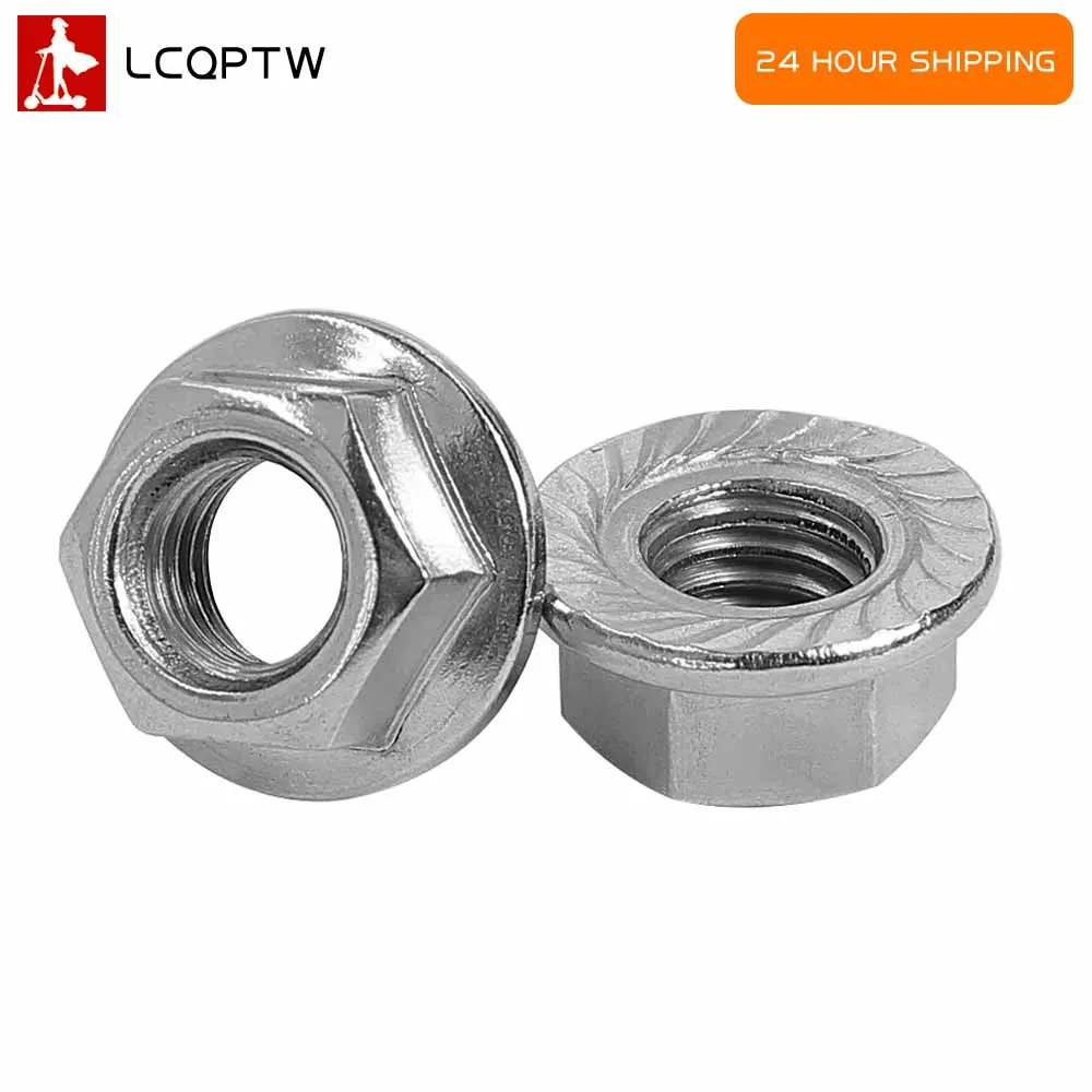 2PC M12 Flange Nut for ZERO 8 9 8X VSETT 8+ 9+ Dualtron Kaabo Mantis INOKIM OXO OX Electric Scooter Replacement Parts