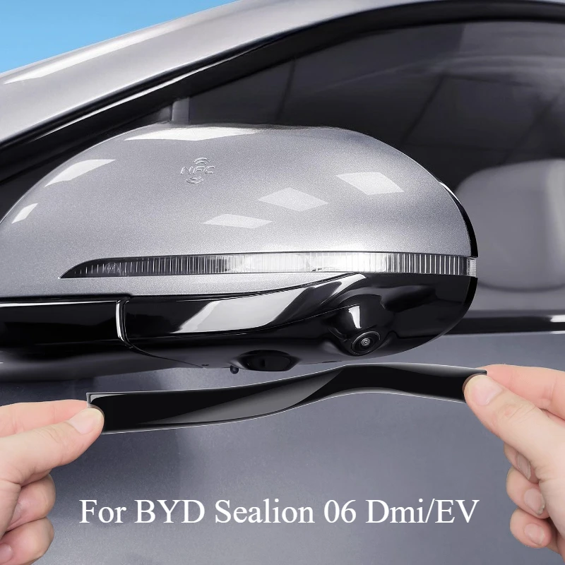 

For BYD Sealion 06 Dmi/EV Mirror Anti-Collision Sticker Anti-Scratch Anti-Collision Strip Protective Equipment Accessories