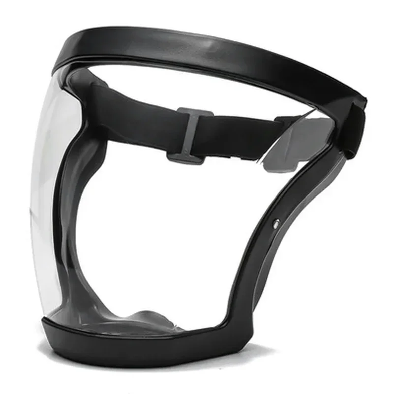 Full Face Protection Anti Droplet Mask Anti Fog Anti Splash Head Wear Glasses Space Spherical Suitable Outdoor Bike Supplies