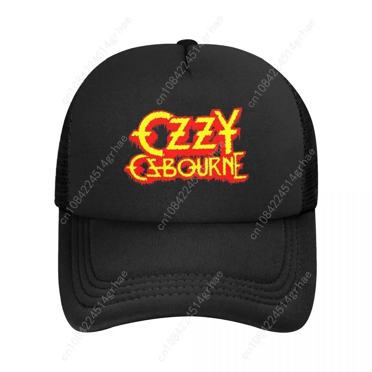 Trip Throughozzy Ozzy Osbourne Trucker Hat Men Women Sport Heavy Metal Dad Hat Adjustable Polyester Mesh Baseball Caps Summer
