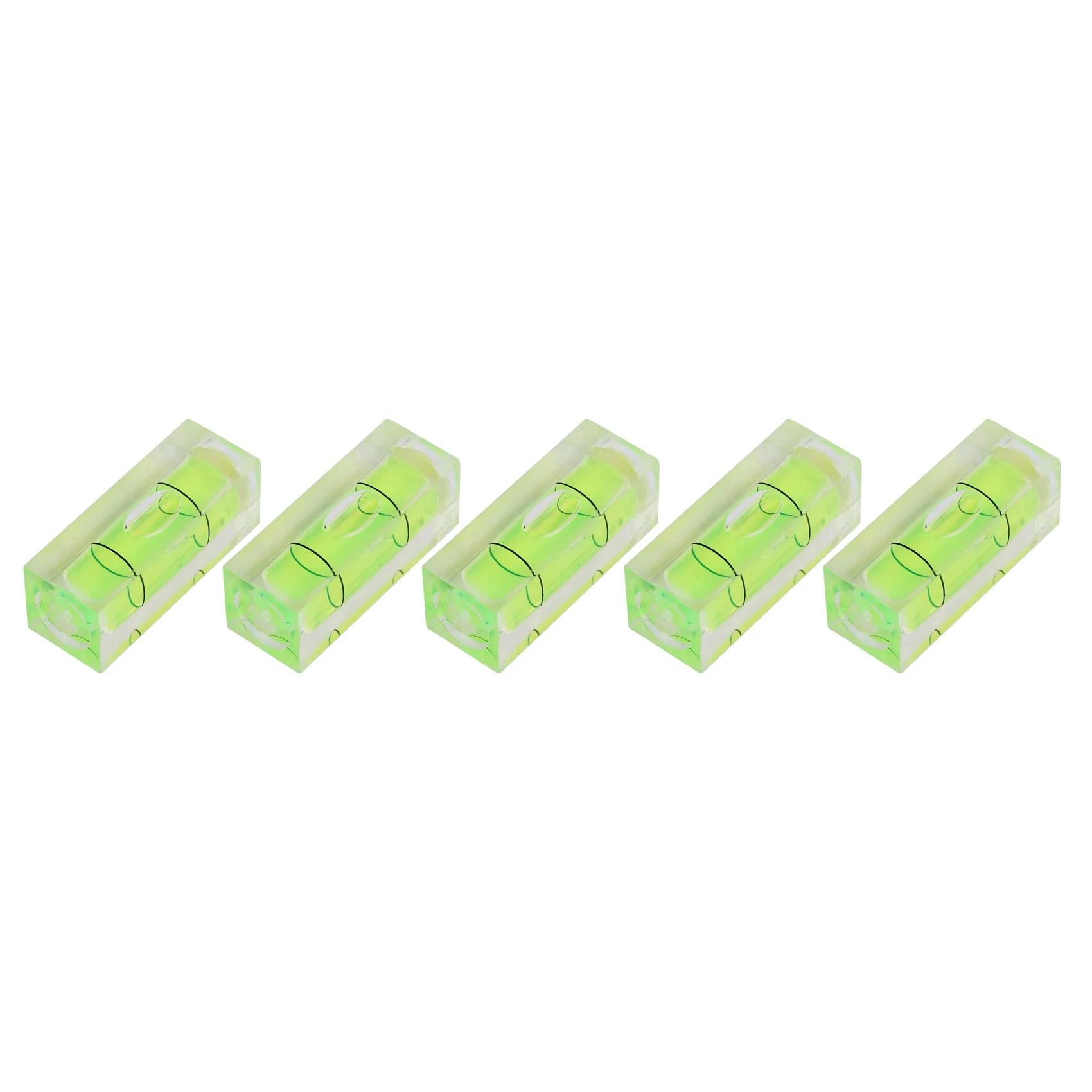 A7THK-5 Rectangular Horizontal Bubble Column Level Meters, Measuring Level Tool Balancer 10X10x29mm
