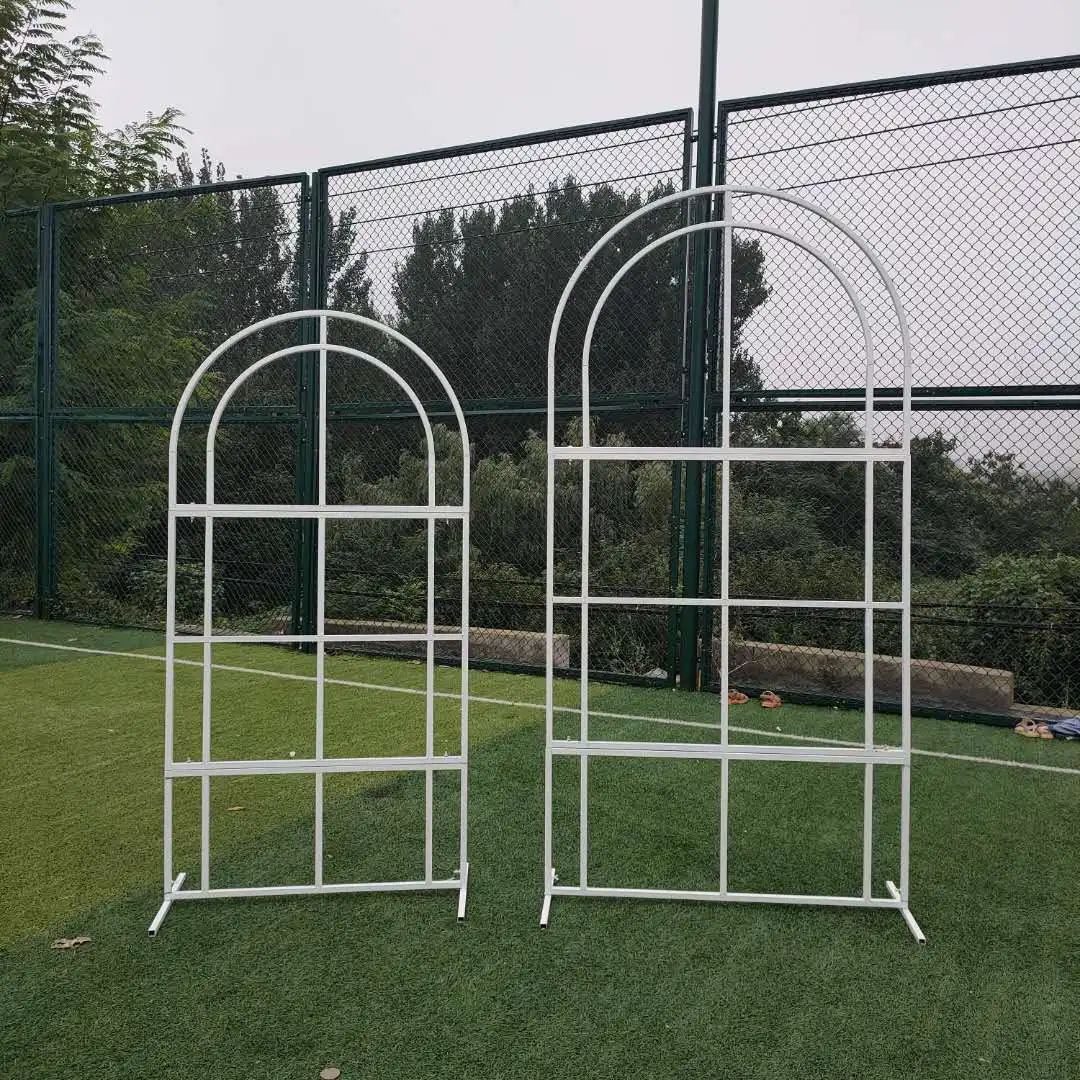 Personalized forest wedding wrought iron arch stage background screen party decoration props reception area ornaments