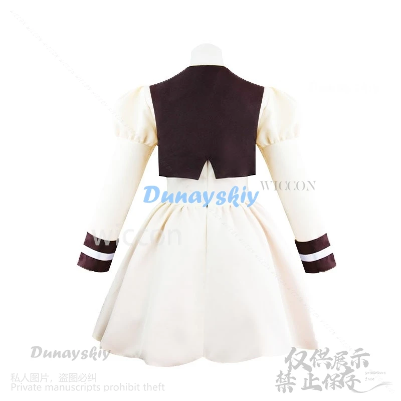 Anime Hanago Kun Cosplay Costume pour filles, Nanamine Sakura, uniforme scolaire JK, robe Lolita, perruques personnalisées, Halloween, Noël Cos