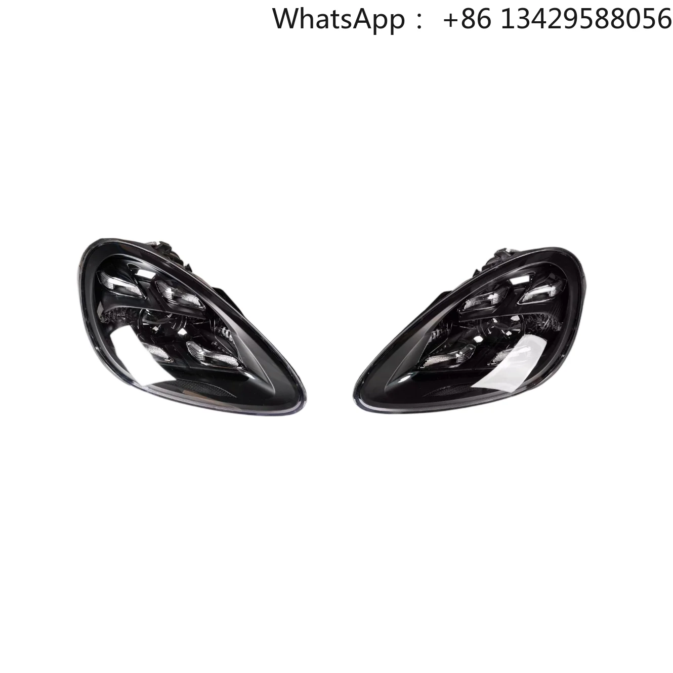 For for  958.1 2011-2014 & 9Y0.1 2018-2023 Upgrade LED Headlights Matrix Design 6000k Color Temperature New Condition