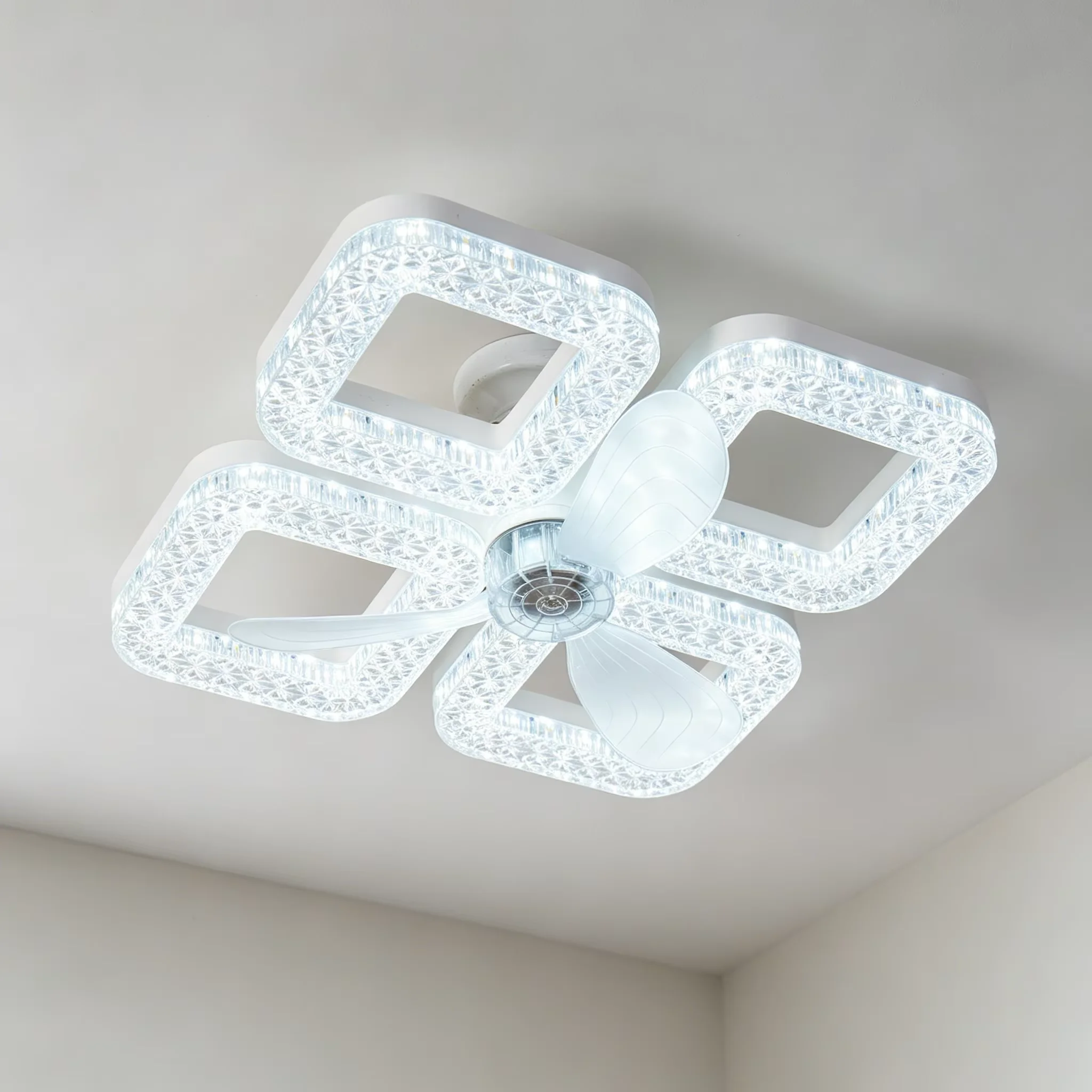 Smart Ceiling Fan - Ventilador de Teto LED Inteligente 48W