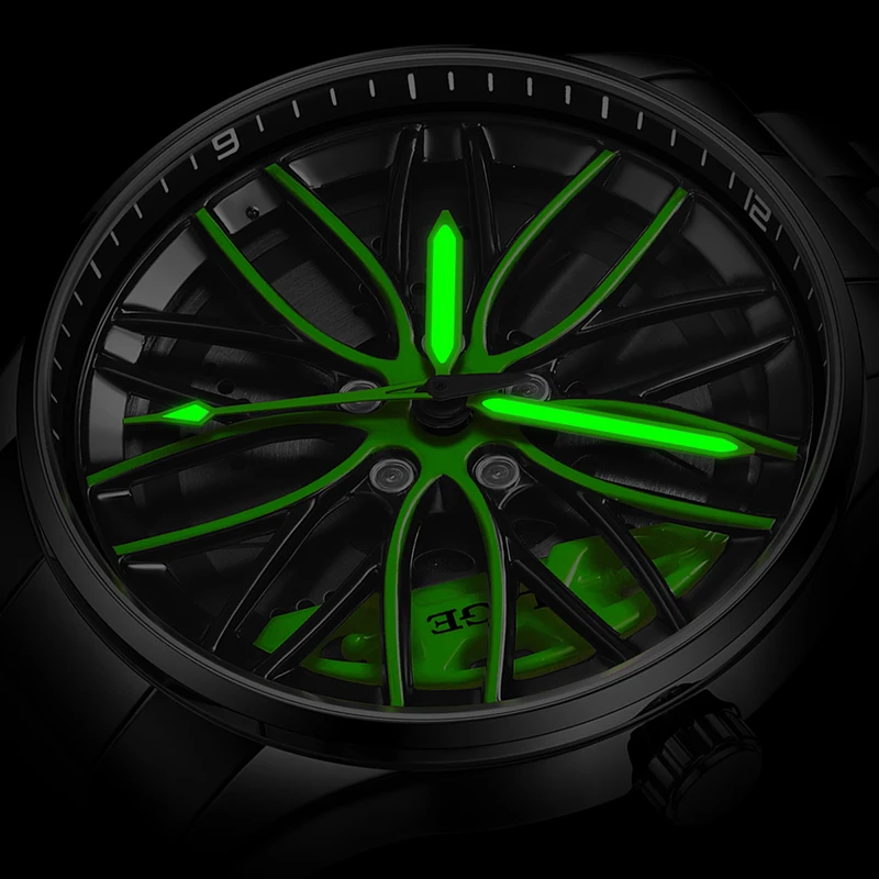 ساعات كوارتز رجالية من LIGE مضيئة مقاومة للماء فاخرة على الموضة مميزة من الفولاذ المقاوم للصدأ ساعات رجالي للرجال montres hommes