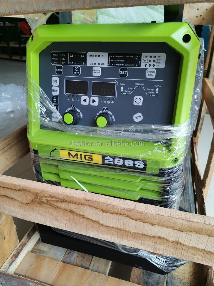 

MIG 280 Dual Pulse Gas Shielded Aluminum Welding Machine, Split Gas Cooling for Automotive Repair Industry