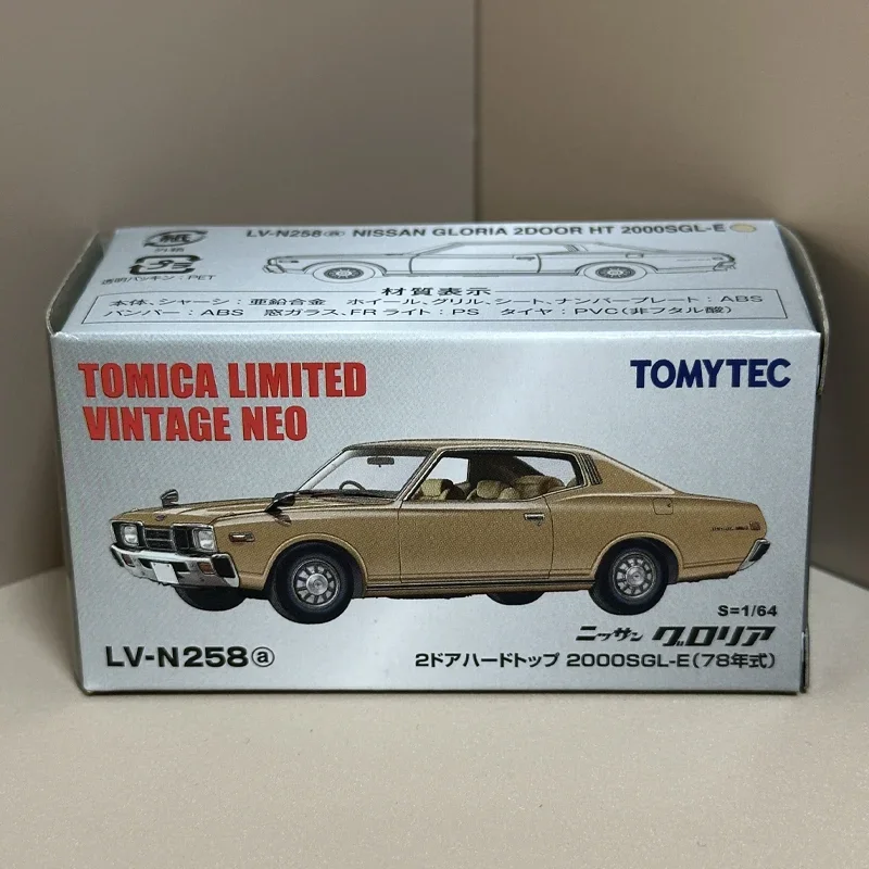 TAKARA TOMY TOMYTEC Tomica 1/64 TLV-N257a TLV-N258a Cedric/Gloria 2000SGL-E 2 Deuren Legering Speelgoed Motor Diecast Metaal Model Geschenken