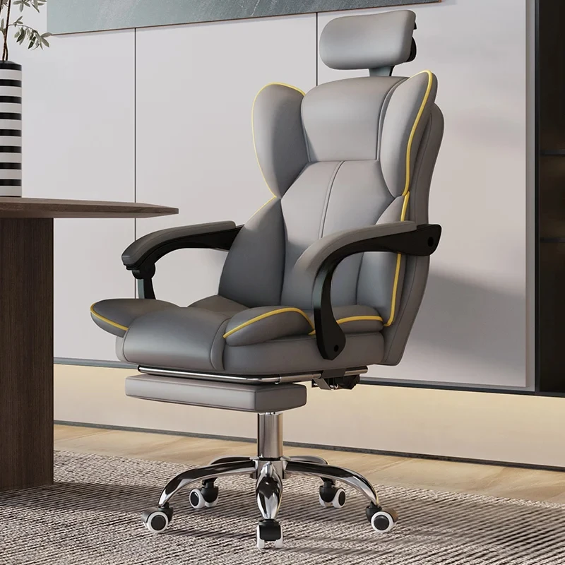 Lift Ergonomic Gaming Computer Chair Gamer Pc Adjustable Office Chairs Latex Cushion Foot Rest Sedia Gamimg Home Furniture