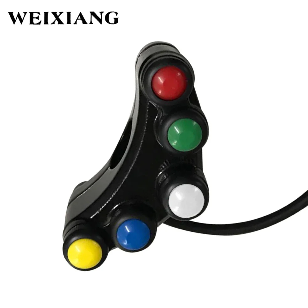 12V Aluminum Alloy Motorcycle Switches 7/8\