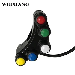 12V Aluminum Alloy Motorcycle Switches 7/8