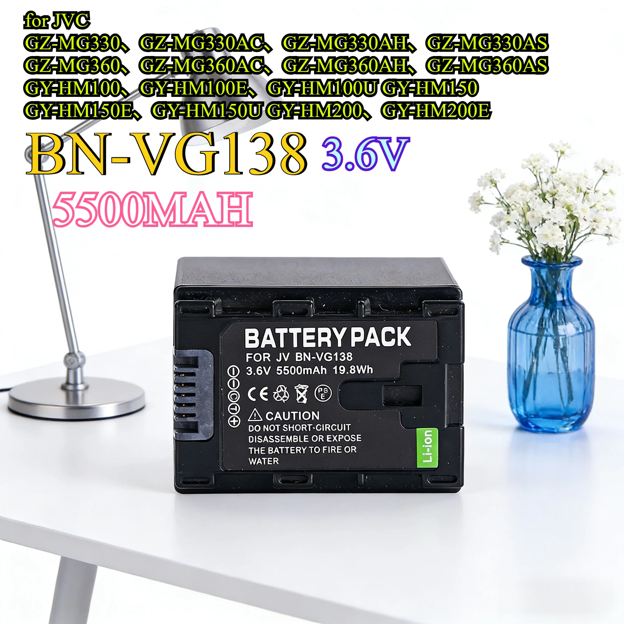 5500Mah BN-VG138 Re… - image