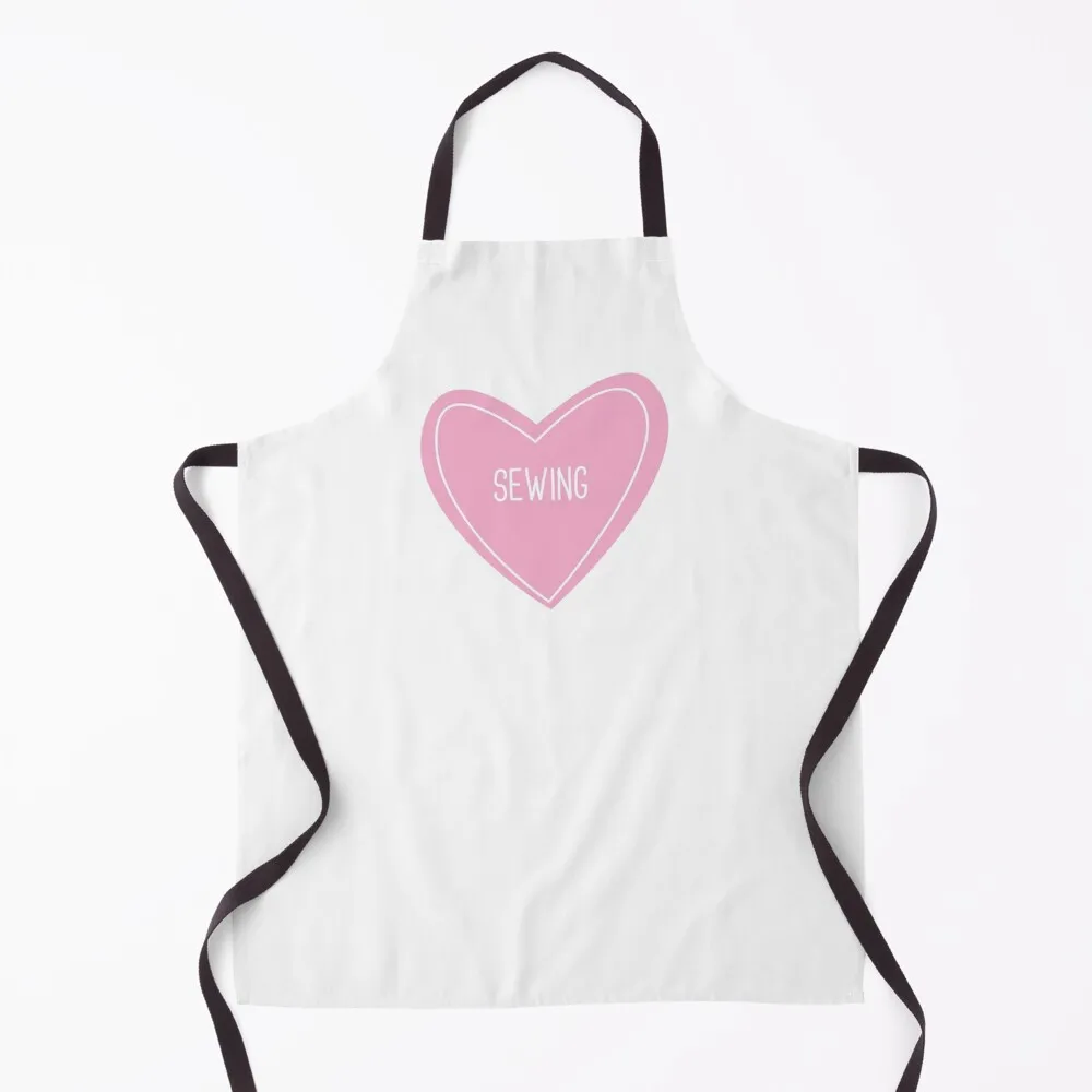 

Sewing Heart Apron Kitchen Accessories 2022 Useful Things For Kitchen Kitchen For Man Costume Waiter Apron