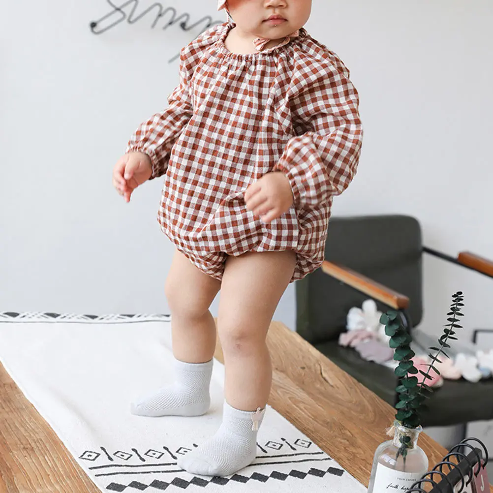 

6 Pairs Mesh Antiskid Cotton Short For Kids Summer Spring Antiskid Premium Baby Infant Breathable Baby Socks Socks