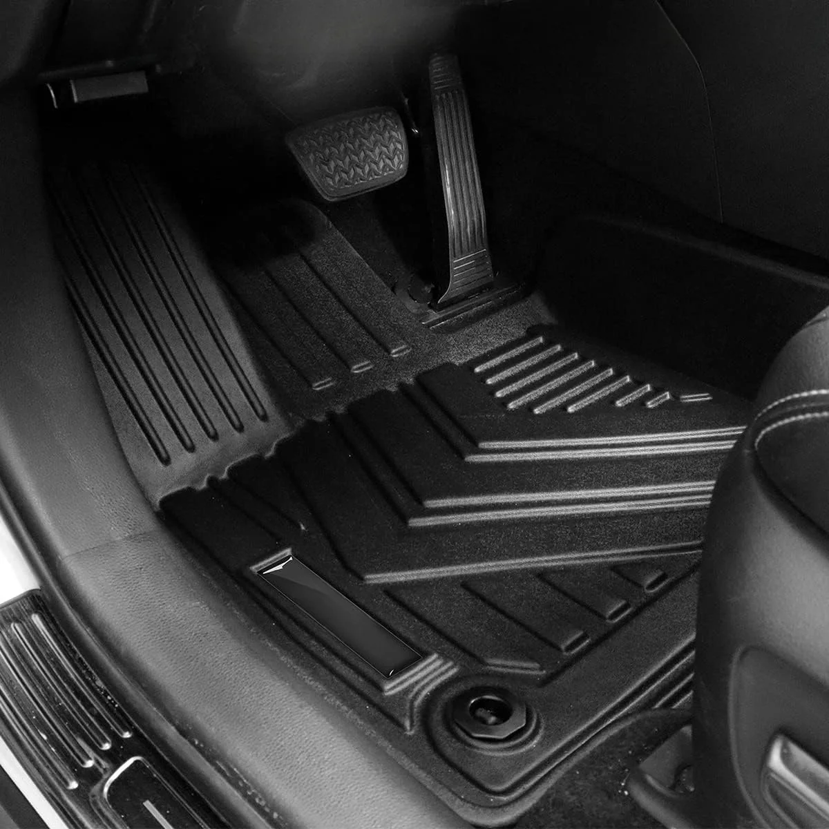 Floor Mats for Nissan Pathfinder 8 Passenger 2022-2025 2026 with Backrest Mat  &Trunk Mat All Weather TPE Rubber Cargo Liner