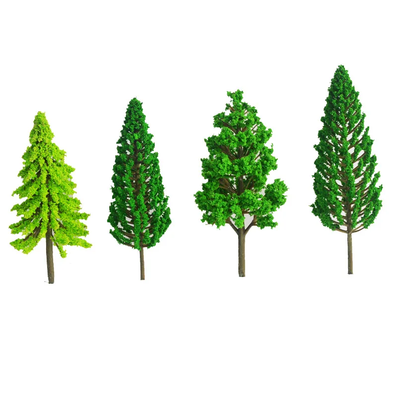 Model Tree Decorations Artificial Miniature Tree Scenery Railroad Decorative Building Landscape Accessories DIY Landscape Garden