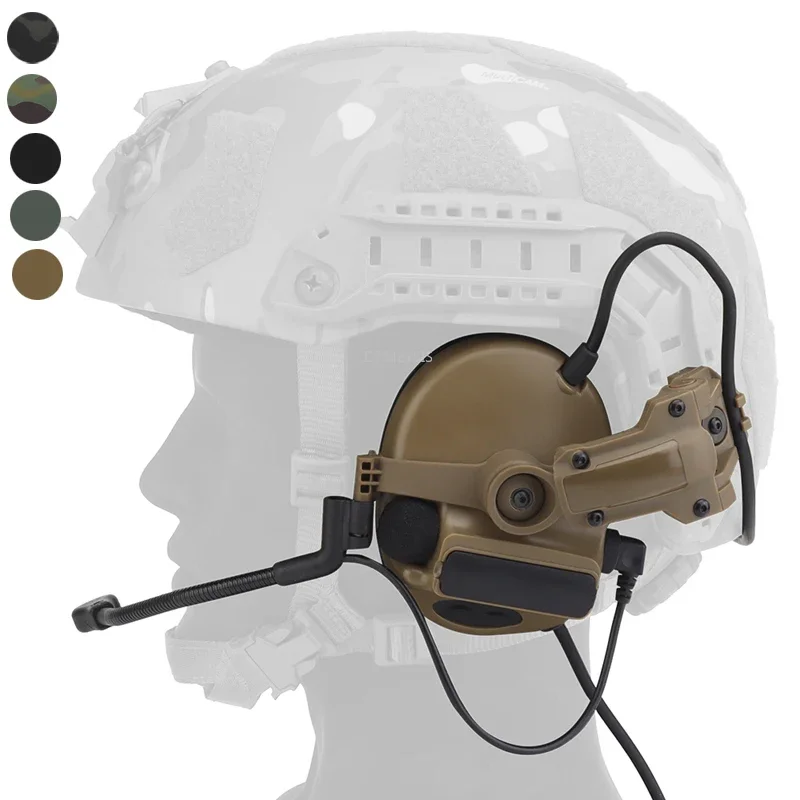 Shooting Noise Reduction Earmuff Outdoor Hunting Combat Tactical Communication Headset CS Wargame Sports Sound Pick Up Heaphone