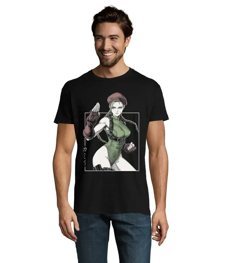 

Cammy Sketch Art Unisex Men's Cotton T-Shirt