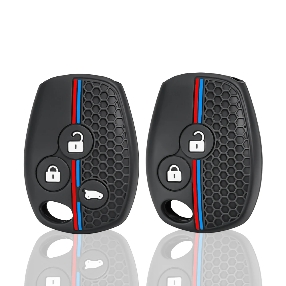 2026 New Fashion 2 3 Buttons silicone car key case for renault trafic clio Duster Logan dacia sandero for Nissan terrano Almera