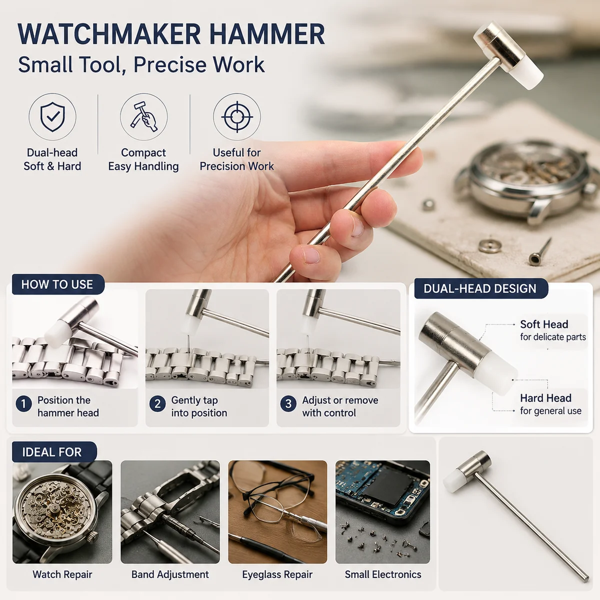Martello per Riparazione Orolo - Jewelry Repair & Watches Reviews recensione e prezzo