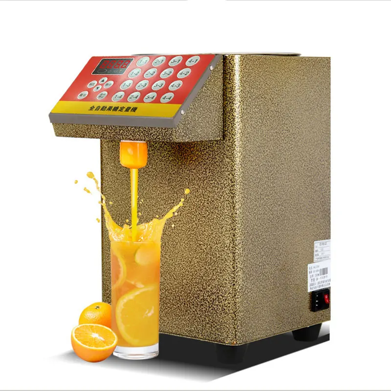 BEIJIAMEI Commercial Fructose Machine Quantitative Button Tea Coffee Shop Fully Automatic Fructose Syrup Dispenser