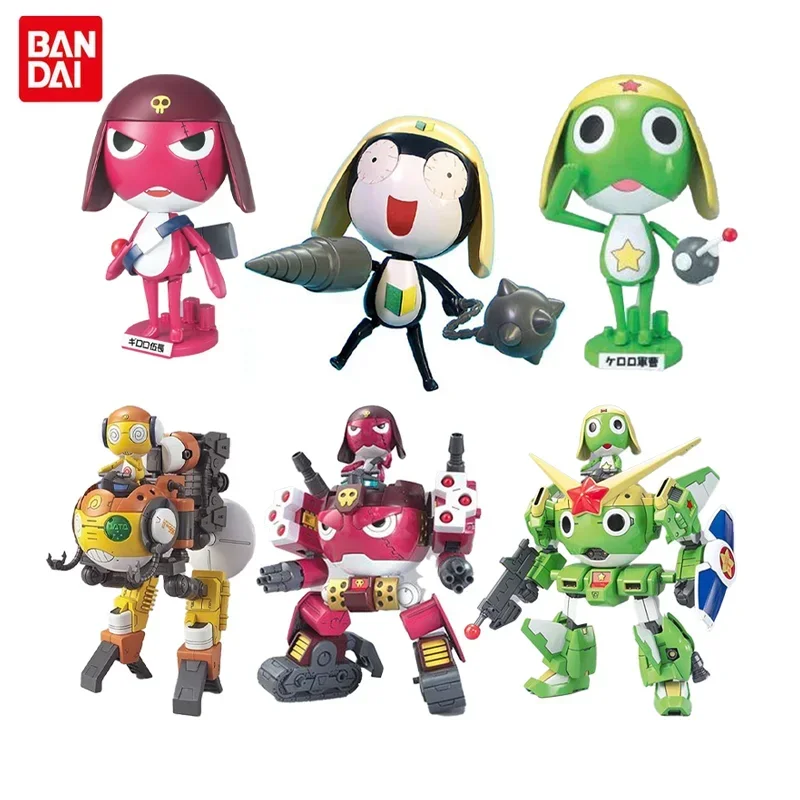 

BANDAI Original Keroro Gunsou Tamama Giroro ROBO Mk-II Aerocraft Action Figure Assembly Model Ornaments Kids Gift