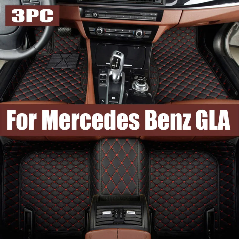 

Special Floor Pad for Mercedes Benz GLA H247 180 250 200d 2020~2023 TPE Waterproof Full Cover Space Ttrunk Mat Rug trunk mat