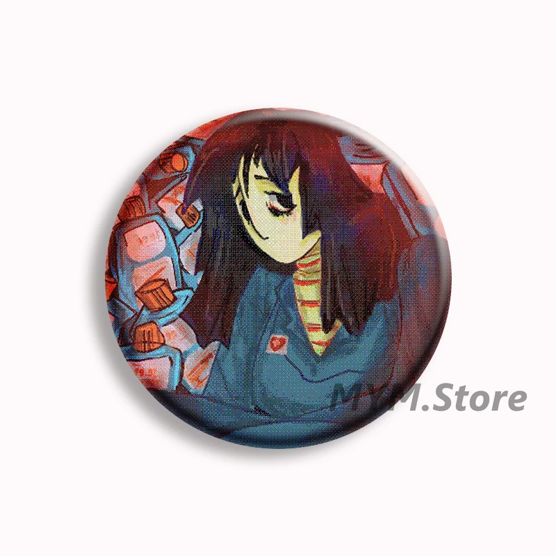 Hot Horror Game Mouthwashing Funny Meme Soft Button Pin Anya Daisuke Jimmy Swansea‌‌ Fun Memes Brooch Badge Bag Decor Fans Gifts