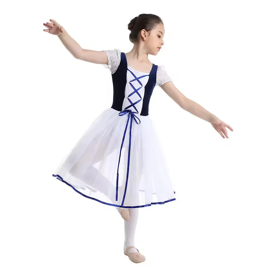 novo-profissional-meninas-ballet-tutu-vestido-de-veludo-corpo-malha-saia-mangas-curtas-puff-criancas-danca-ginastica-collant-trajes