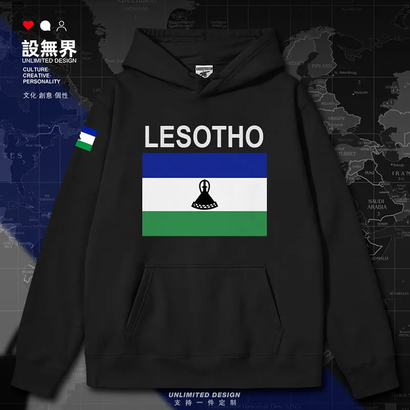 Lesotho Kingdom Lesotho Country mens hoodies long sleeve casual winter clothing sporting sports men's autumn winter clothes