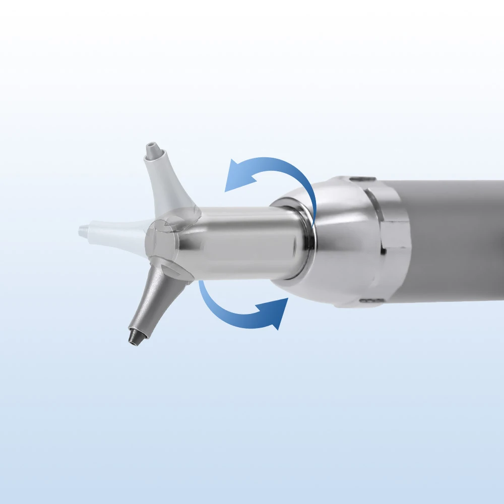 AZDENT MicroBlaster aluminium oksida, alat peralatan Dental air Alumina sandblast dengan semprotan air