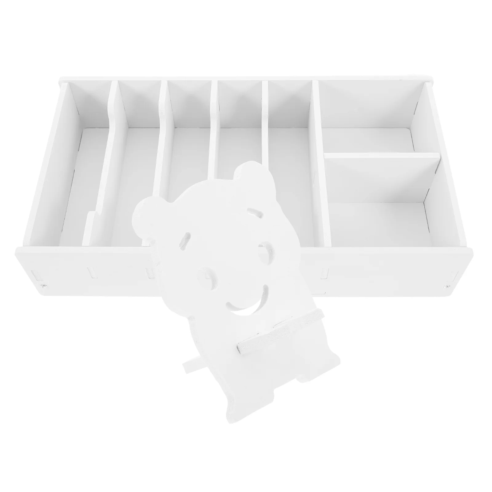 MELStorage-Boîte en PVC pour Commode, Économiseur d'Argent, Insert de Maquillage