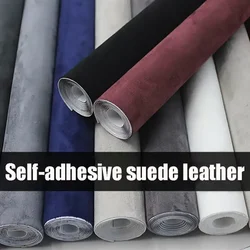 20x30CM/20x150CM Car Interior Suede Fabric Self-adhesive Film Stickers Faux PU Leather Decor for Styling Decal DIY Car Sticker